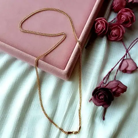 İnce Klasik Zincir Kolye 60cm