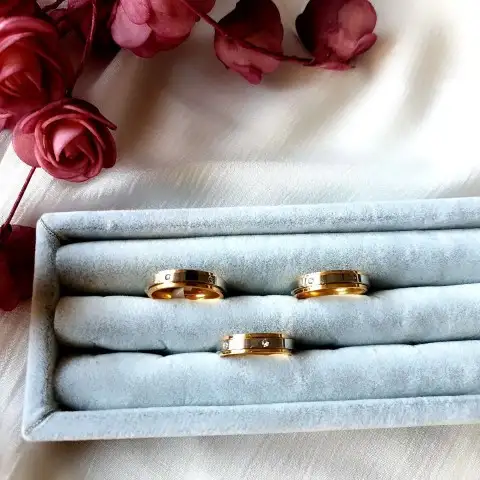 Çift Renk Marka Alyans Yüzük 