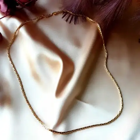 Boru Zincir 60cm Kolye 