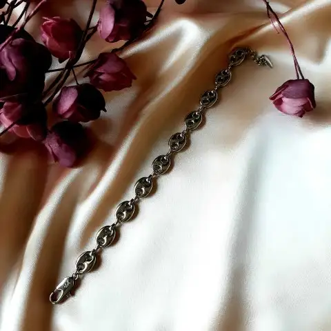 Kabuk Gümüş Bileklik 