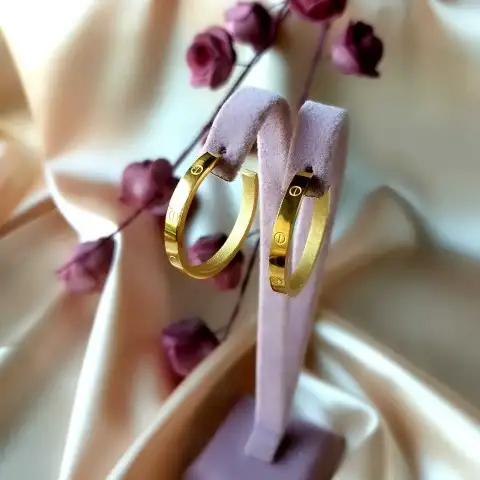 Halka Large Marka Küpe 