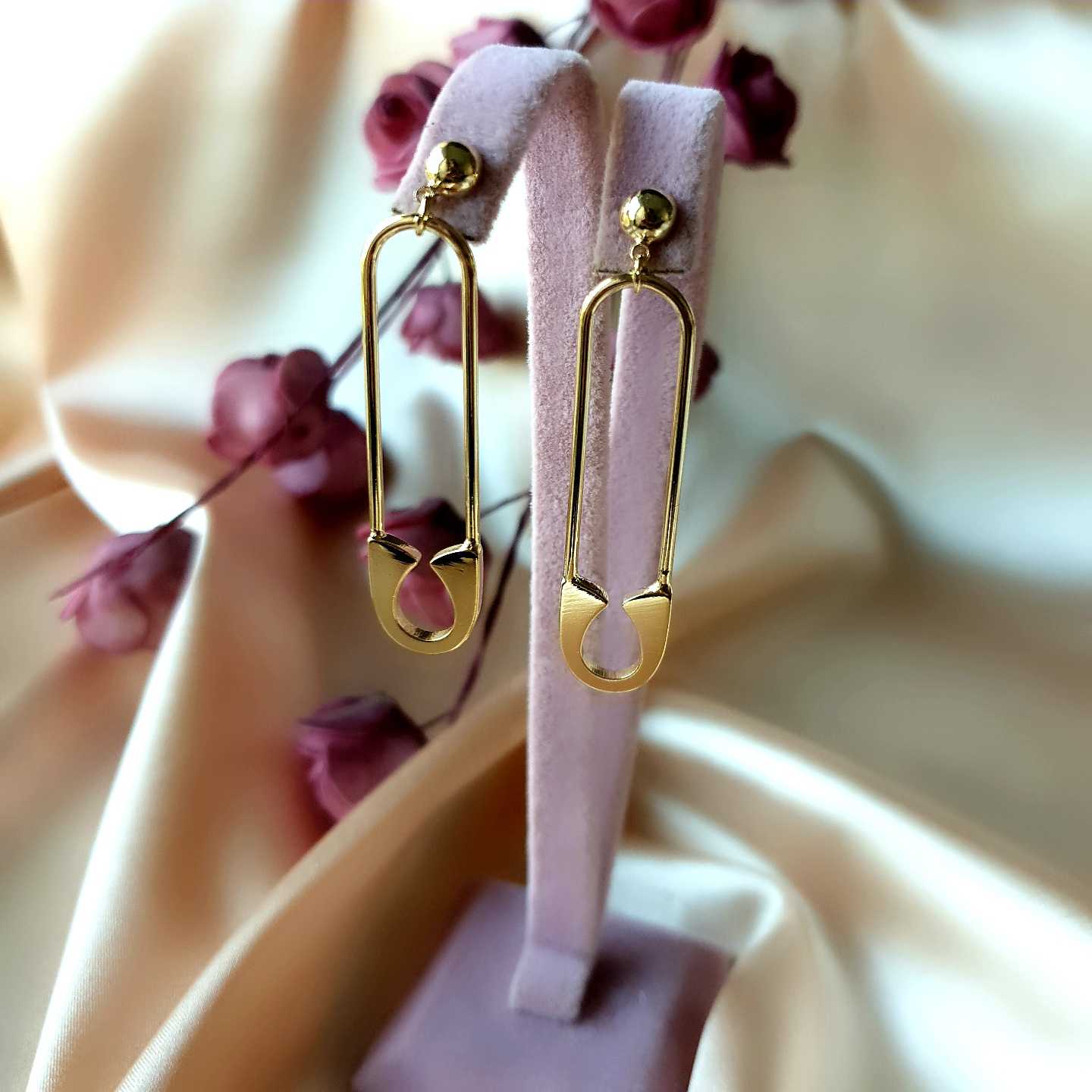 Çengel Gold Küpe 