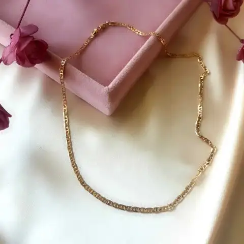 Vintage Zincir Kolye 