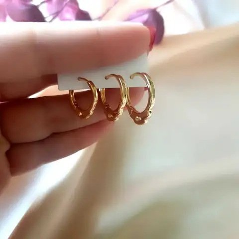 Kelepçe Üçlü Küpe Seti