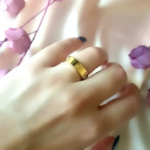 Marka İçi Yazılı Yüzük 