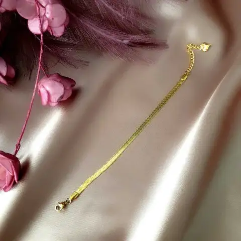 Kalın İtalyan Zincir Bileklik 