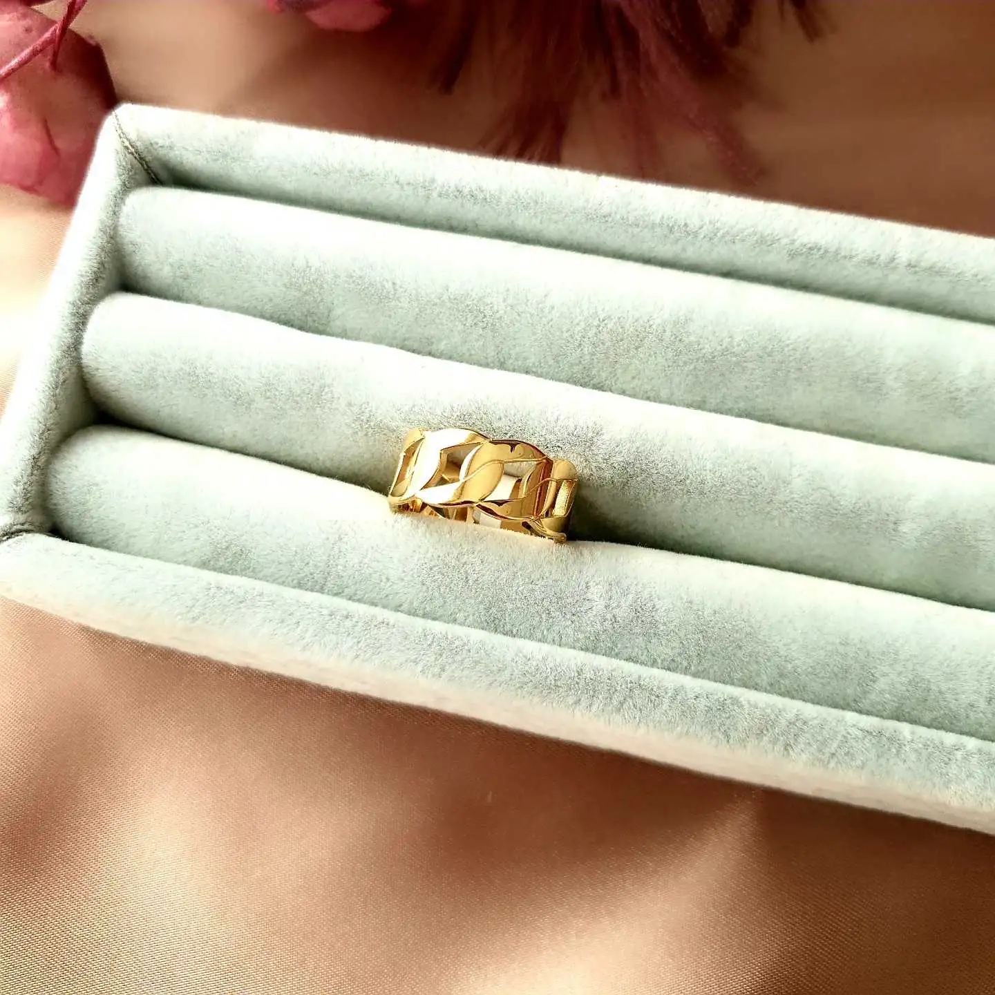 Zincir Çelik Yüzük 