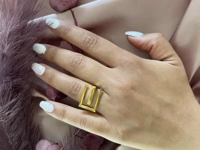 Tasarım Çelik Yüzük