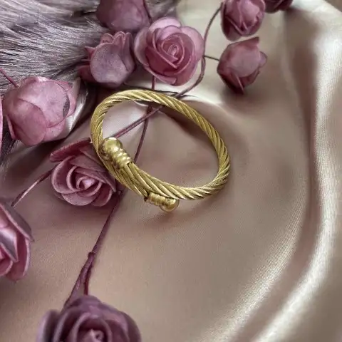 Burgu tasarım unisex bilezik 