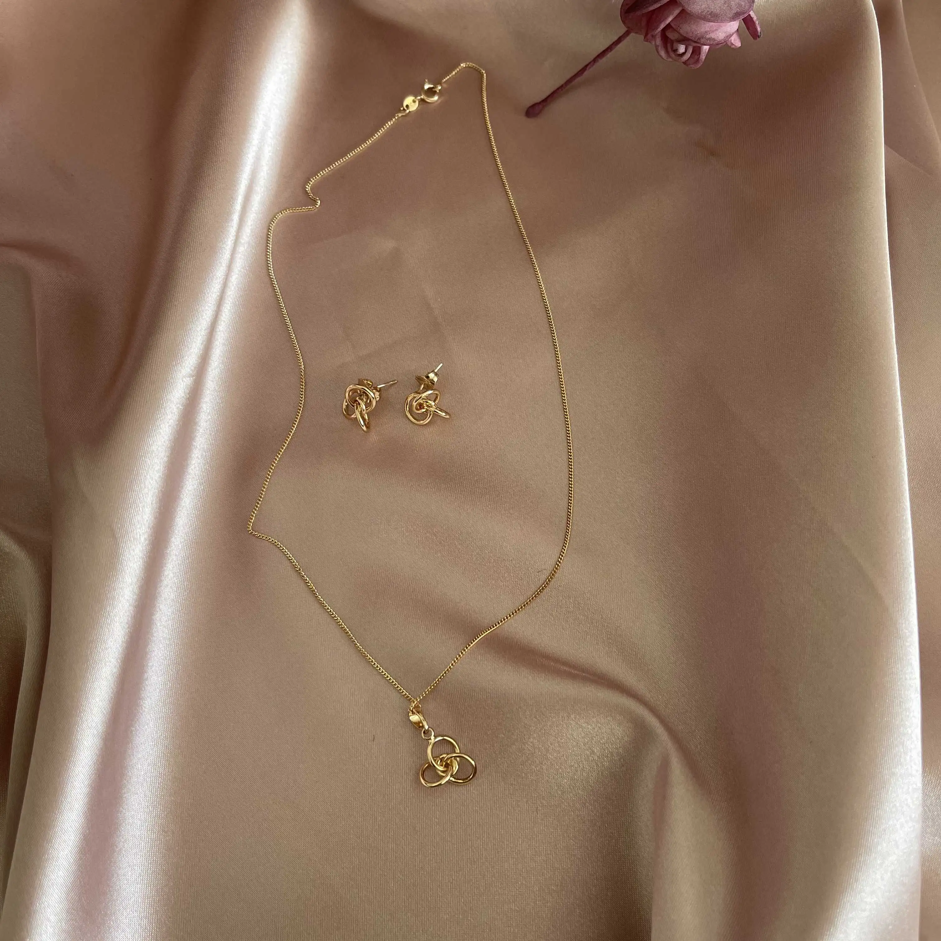 Kolye küpe set 2