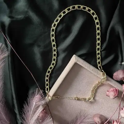 Kalın zincir 2 kolye 