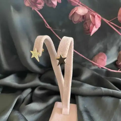 mini yıldız küpe 