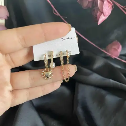 dörtlü küpe seti 2