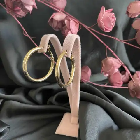 vip kalın halka küpe