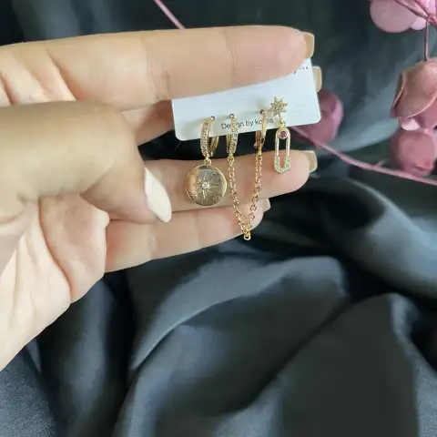 dörtlü küpe seti 3