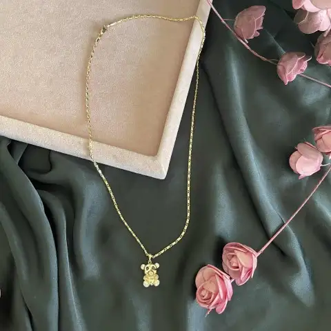 Ayıcık özel uç kolye 